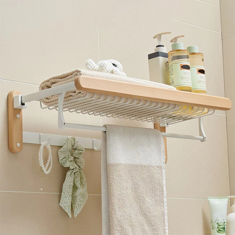 BowLift | White Bathroom Set Solid Wood & Aluminium Bathroom Accessories individually or as a set