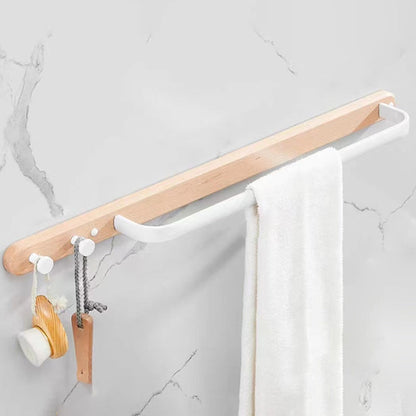 BowLift | White Bathroom Set Solid Wood & Aluminium Bathroom Accessories individually or as a set