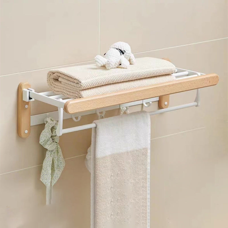 BowLift | White Bathroom Set Solid Wood & Aluminium Bathroom Accessories individually or as a set