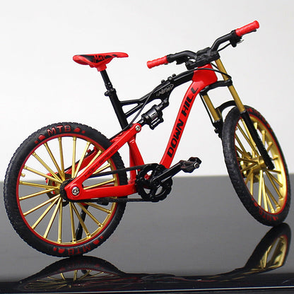 Full-scale bicycle model for self-assembly
