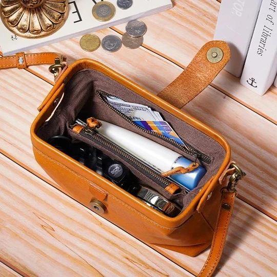 Skanto | Genuine Leather Retro Handmade Bag