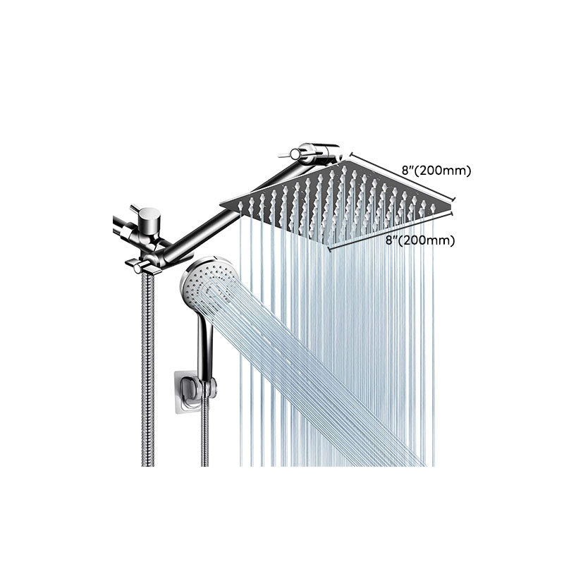 BowLift | Modern shower combination spray 5 setting patterns handheld shower head with large shower head