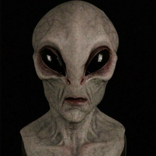 Alien Mask | Realistic Halloween Costume Accessories | Karnz