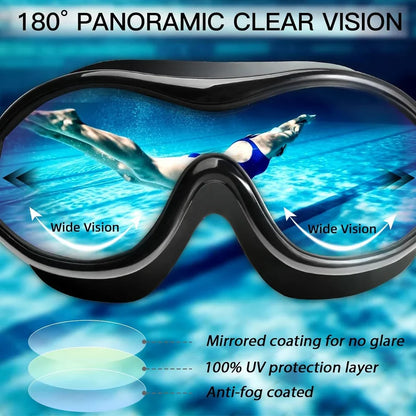 Breitblick Anti-Fog Swim Goggles | Bowlift