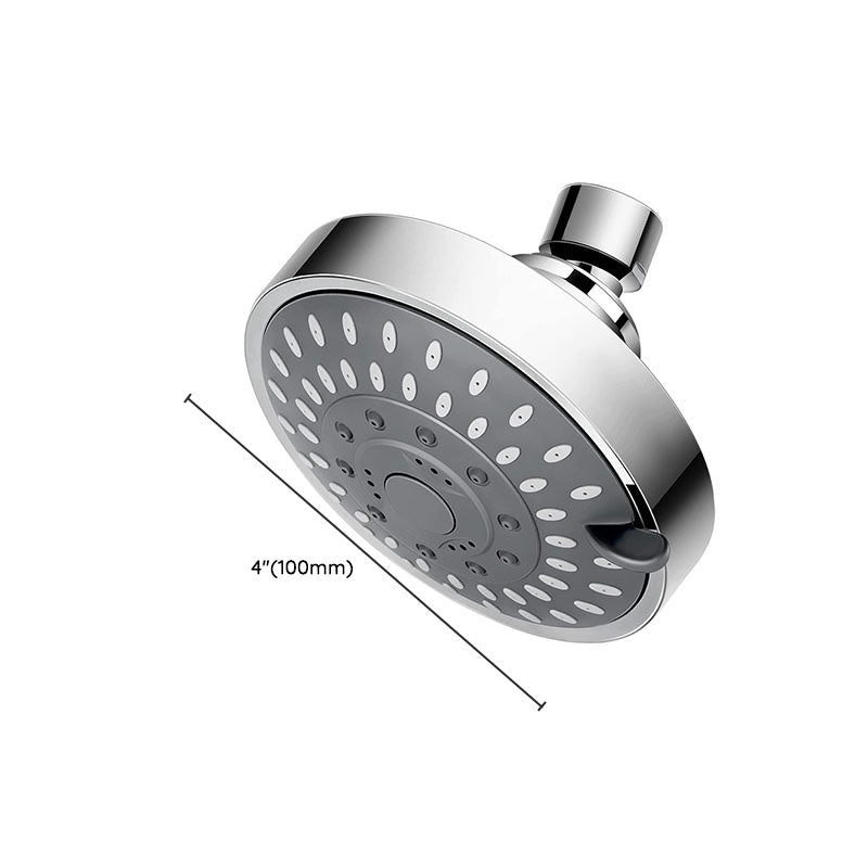 Skanto | Modern Self-Cleaning Round Silver Shower Head