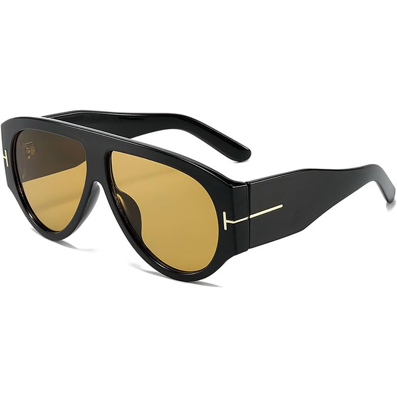 Oversized UV400 Aviator Sunglasses Bowlift