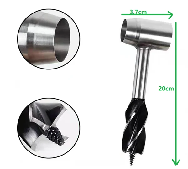 Skanto | Bushcraft Auger – Bushcraft Hand Auger Screwdriver