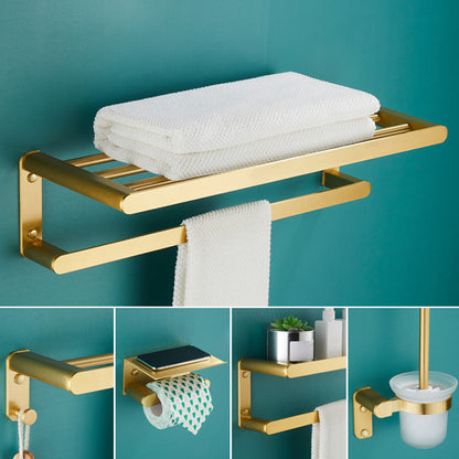BowLift | Traditional Bathroom Accessory Hardware Set Gold Bathroom Accessory Set