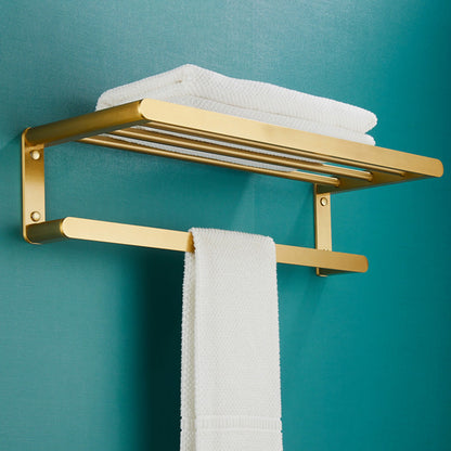 BowLift | Traditional Bathroom Accessory Hardware Set Gold Bathroom Accessory Set