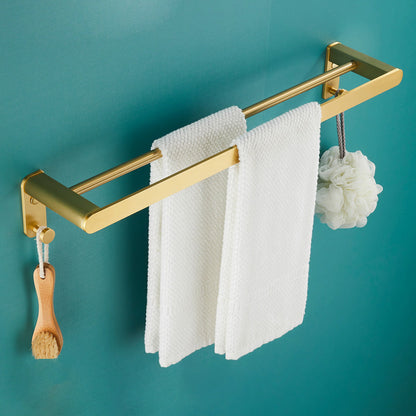 BowLift | Traditional Bathroom Accessory Hardware Set Gold Bathroom Accessory Set