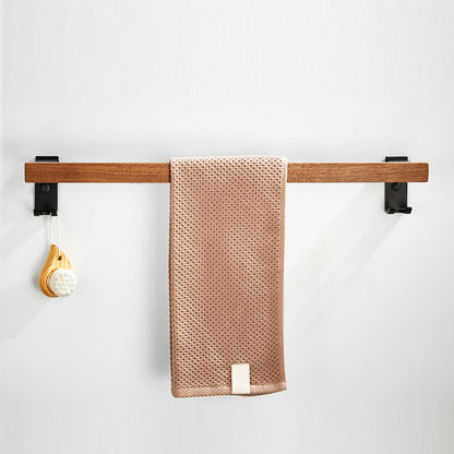BowLift | 7-piece toilet accessory set made of solid wood and metal