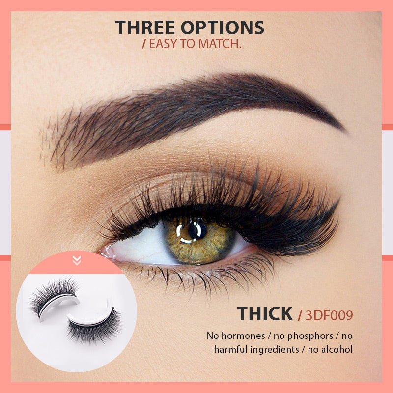 Brehn | Waterproof and reusable self-adhesive eyelashes