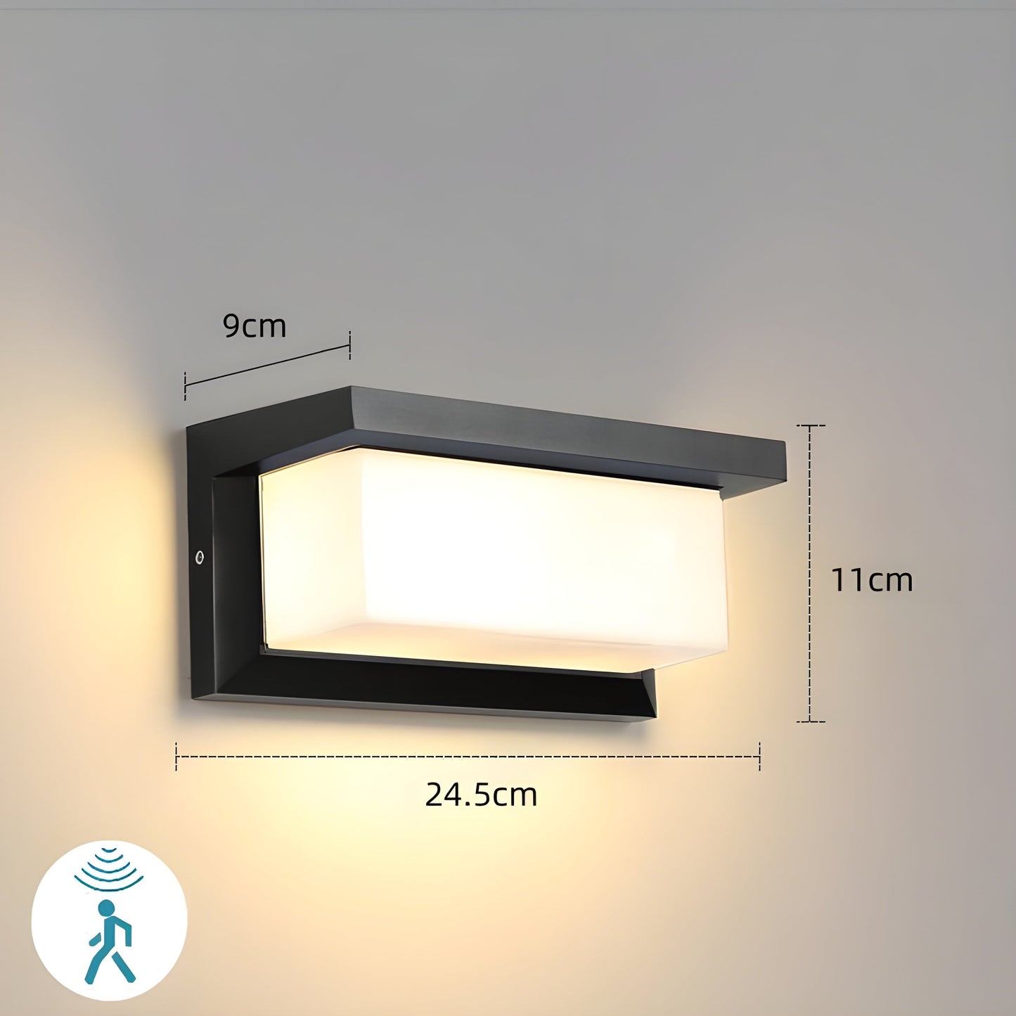 Brehn | LED Outdoor Motion Sensor Waterproof Wall Lamp