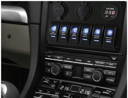 Skanto | 6-Way Rocker Switch Panel