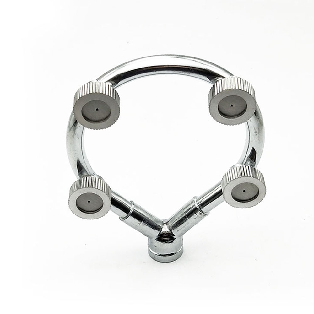 BowLift | High pressure stainless steel ring multi nozzle – Efficient spray attachment for garden irrigation