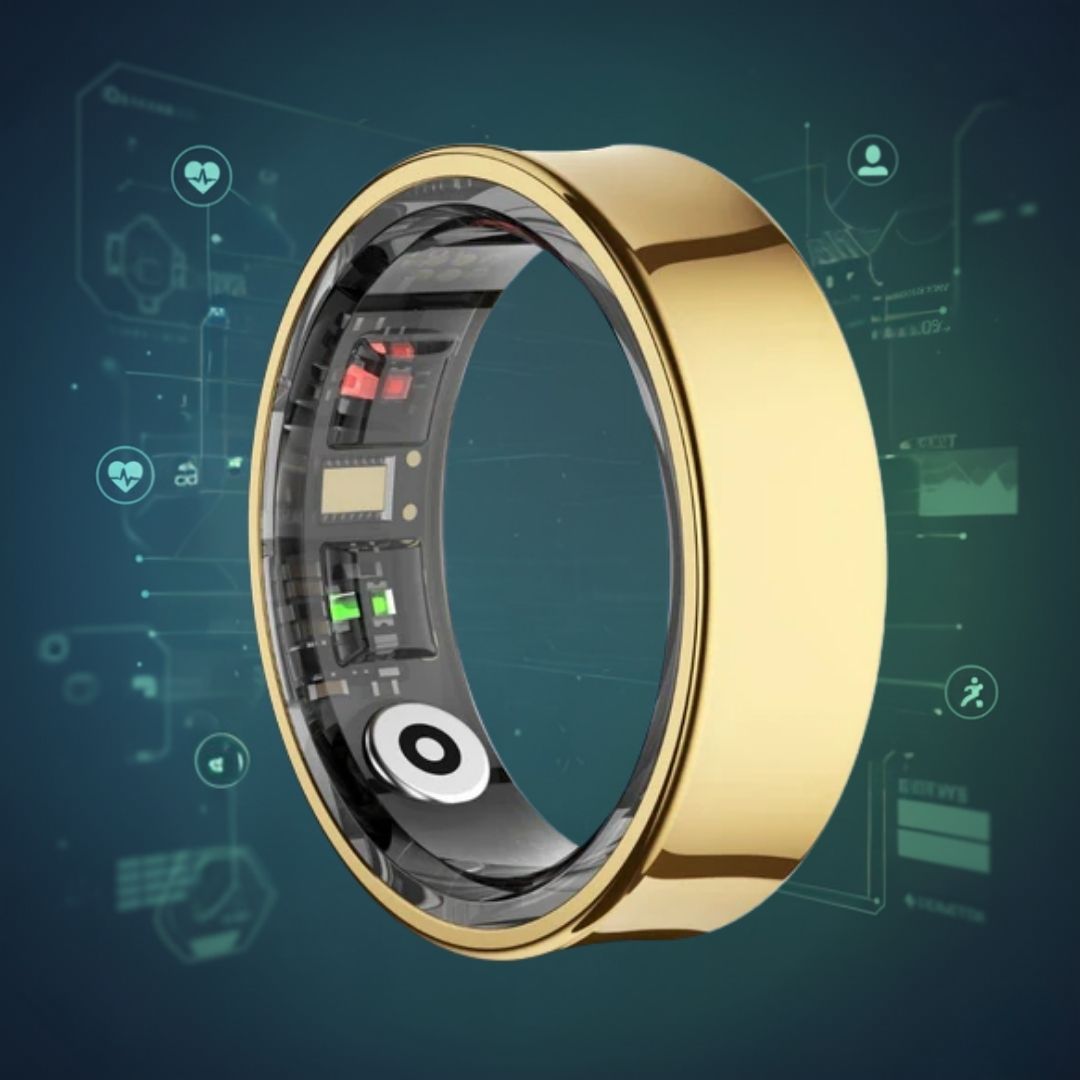 Skanto | Smart Ring Sleep & Wellness Tracker - Waterproof Fitness Tracker Ring for Active Lifestyles - Health Monitoring Device