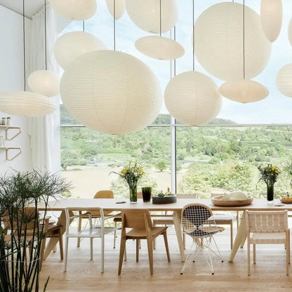 Skanto | Seiran Pendant - Minimalist Japandi Hanging Lamp