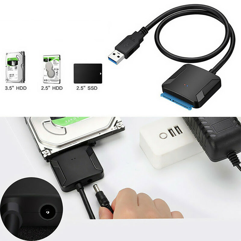 USB 3.0 to SATA III Hard Drive Adapter | Karnz