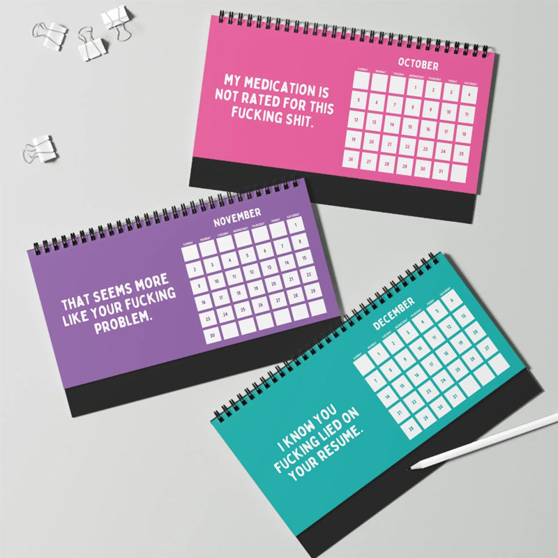 Skanto | Funny 2025 Sarcastic Calendar