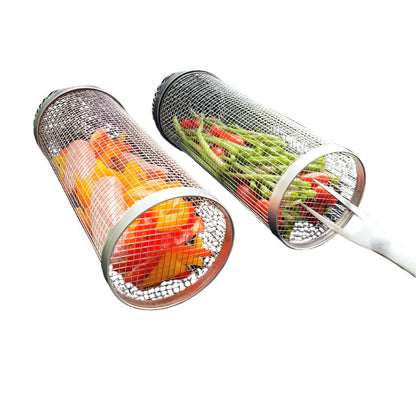 GrillMaster DuoLock Grill Basket made of stainless steel Bowlift