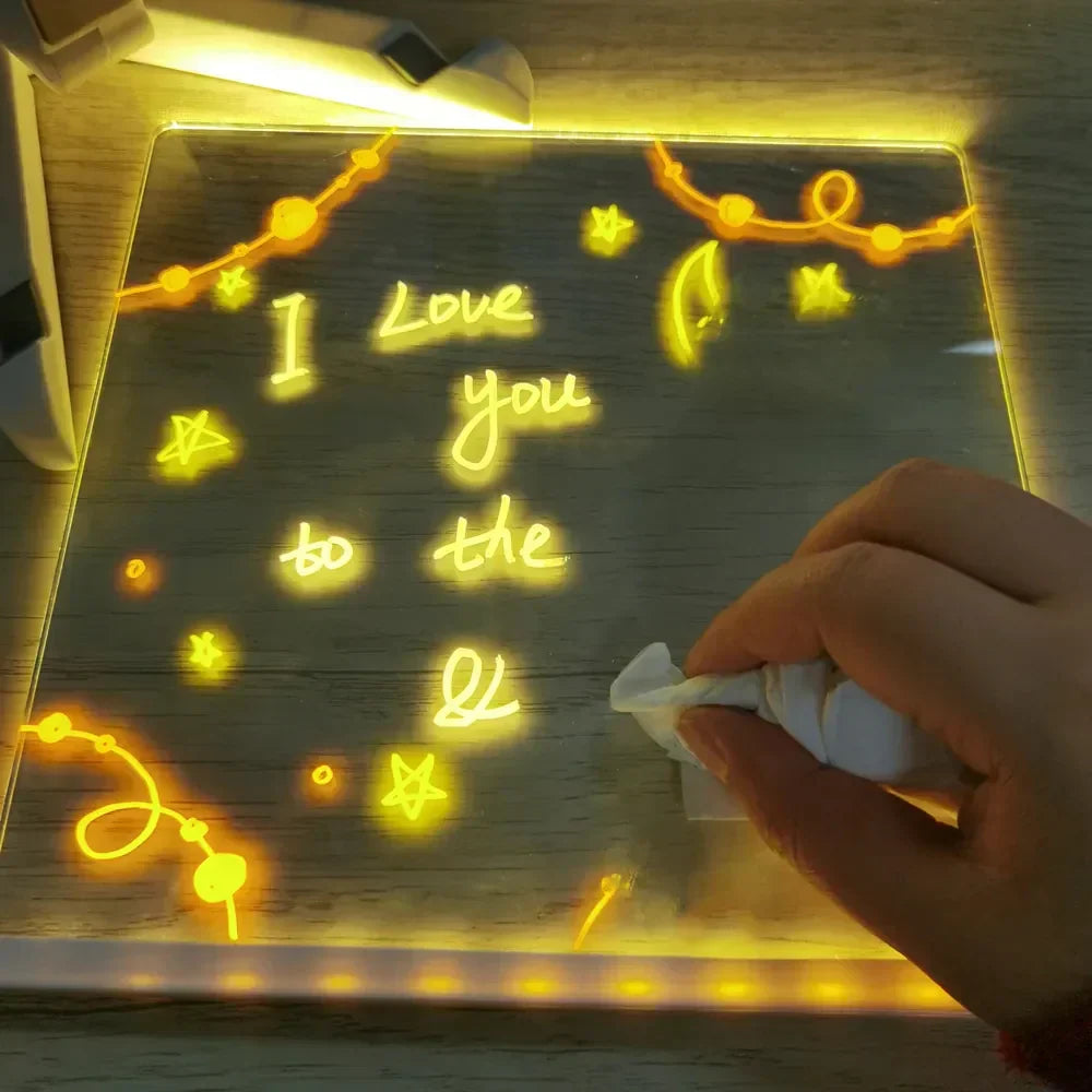 Skanto | Glowing LED Drawing Board for Kids' Creativity