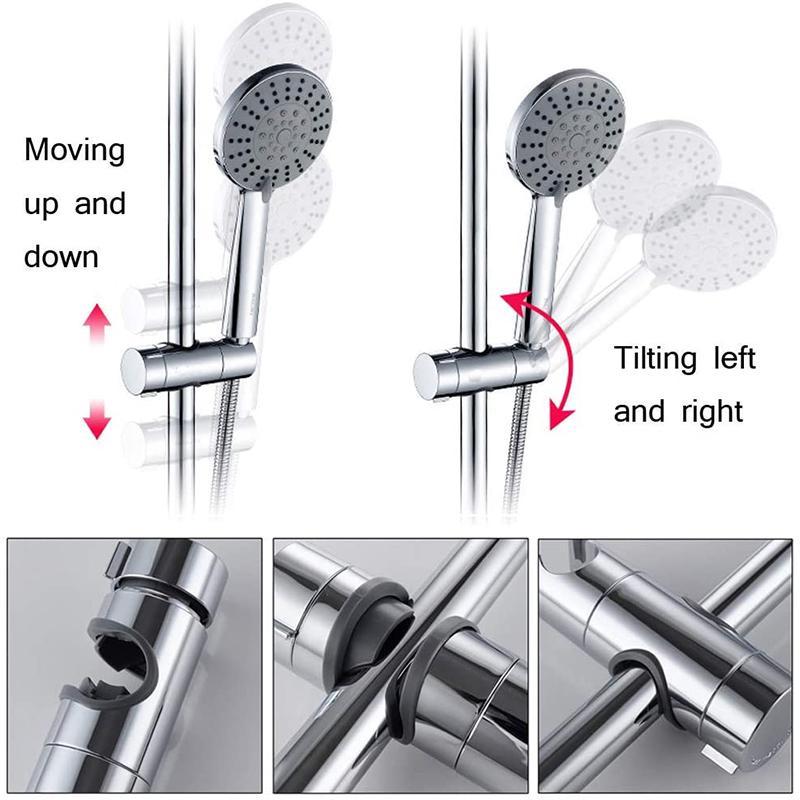 Adjustable Shower Head Holder for Slide Rail | Karnz