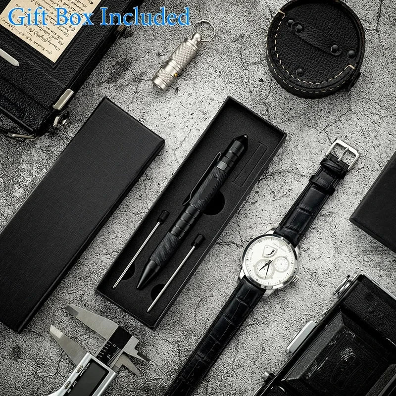 High-quality portable multifunctional 3-in-1 military tactical pen