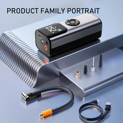 Skanto | Mini Wireless Automatic Car Tire Air Compressor Pump