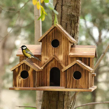 BowLift | 6-Hole Handmade Birdhouse