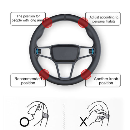 Universal 360° Steering Wheel Aid Knob