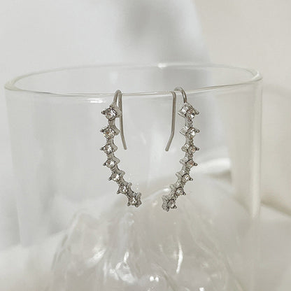 Skanto | Seven Star Diamond Stud Earrings