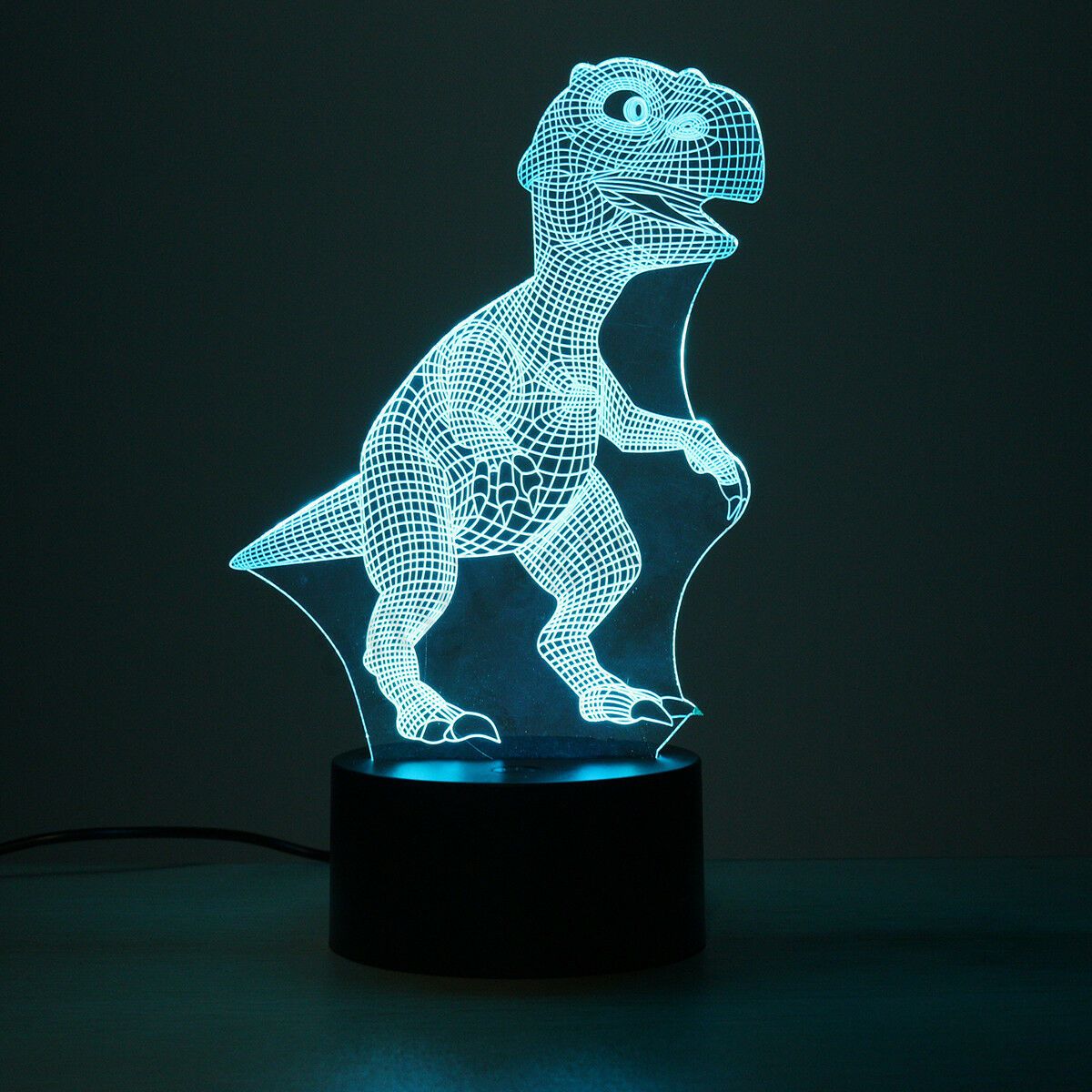 Skanto | Dinosaur Night Light - 3D Dinosaur Lamp - T Rex Night Light