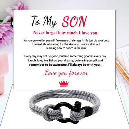 Skanto | To My Daughter Forever Nautical Bracelet