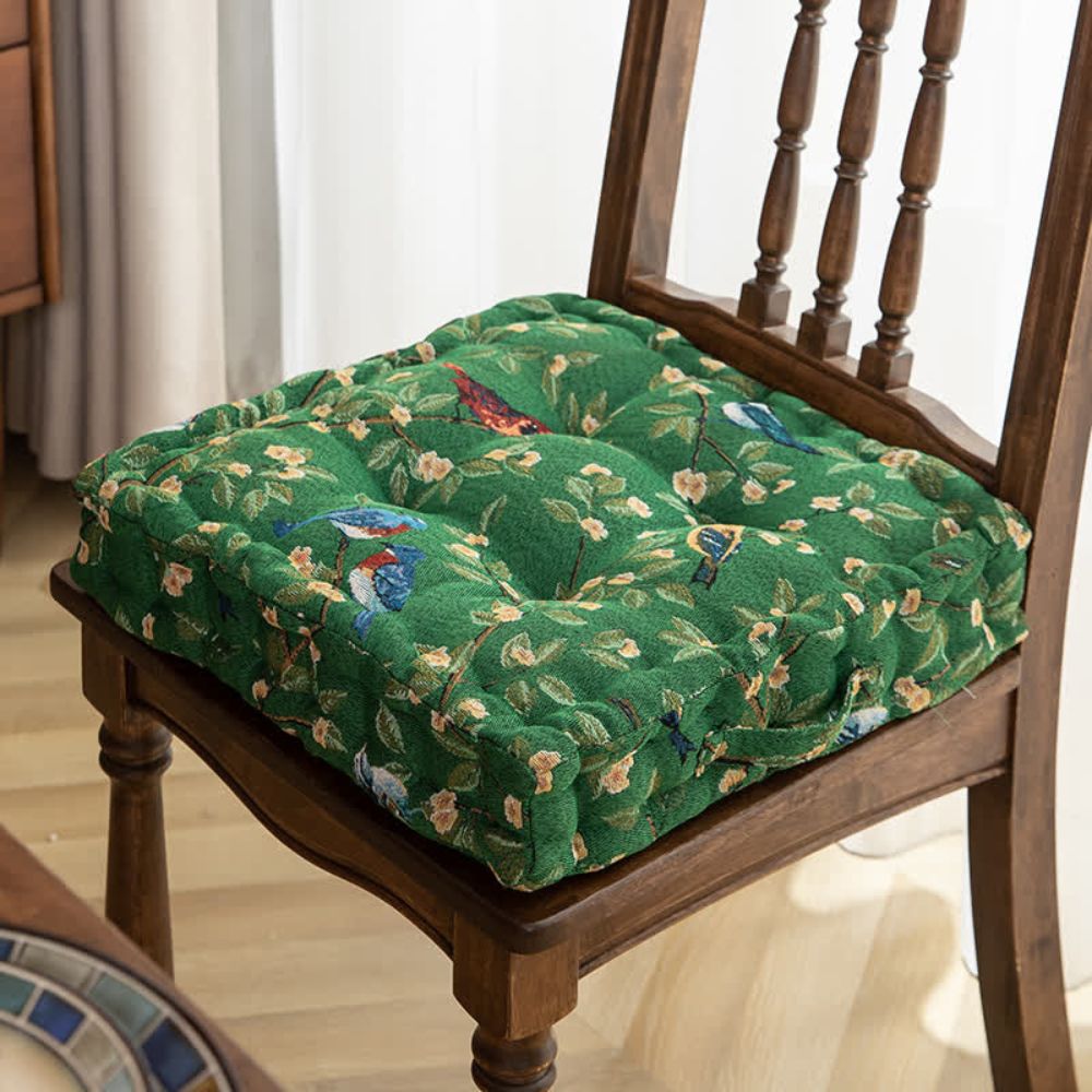 BowLift | Whimsical Bird Leaf Cushion