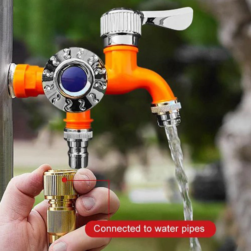 Double Outlet Faucet | Karnz