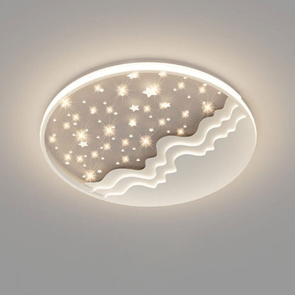 Frendorf | LunaAura LED ceiling light | Heavenly moon-star design