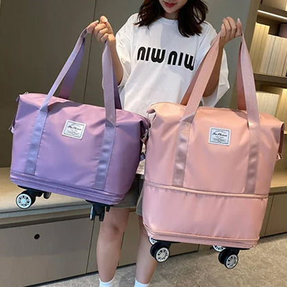 Travel bag with universal wheels | Bowlift
