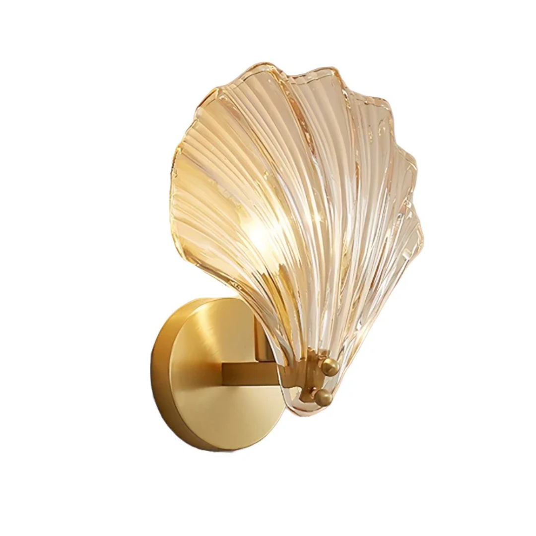 Skanto | Glass Shell Wall Lamp