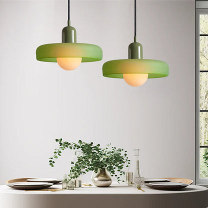 Skanto | Bauhaus Inspired Colorful Glass Pendant Lamp