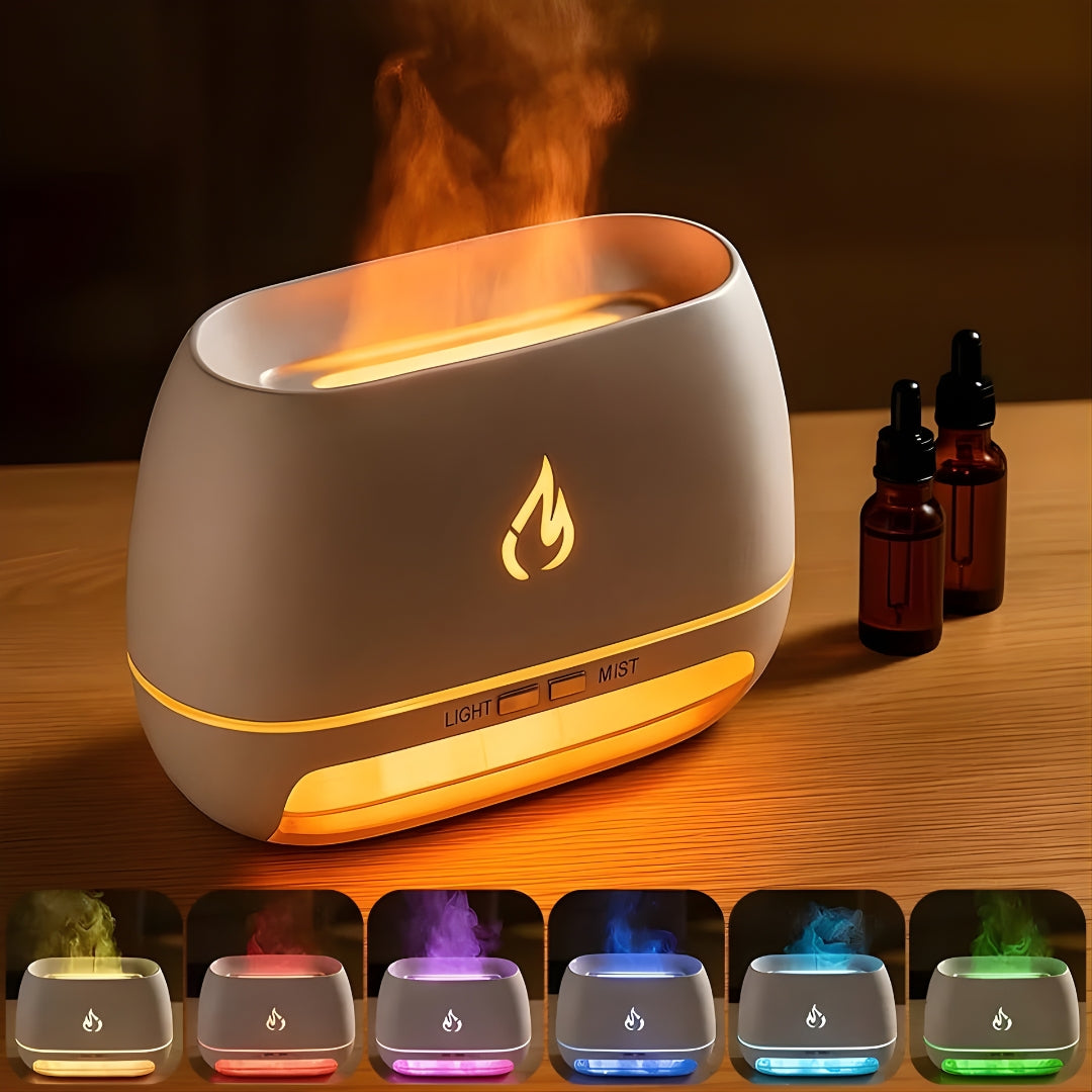 Soothes dry air and aids sleep – Himalayan salt crystal, quiet mist, and calming home environment wellness bowl