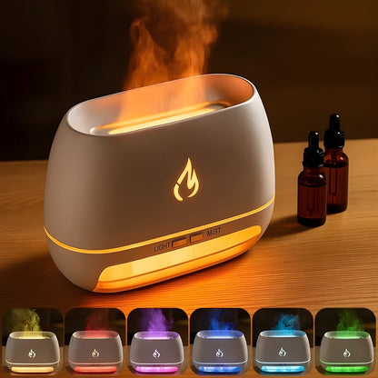 Soothes dry air and aids sleep – Himalayan salt crystal, quiet mist, and calming home environment wellness bowl