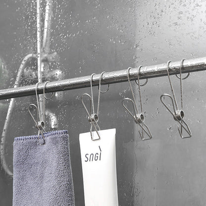 BowLift | Stainless Steel Clothes Pins Hook Clip