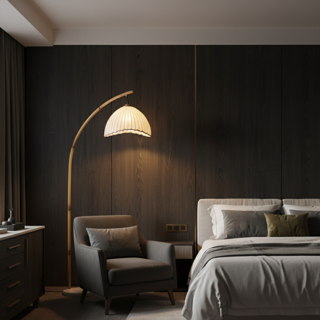 Takumi Natural Bamboo Floor Lamp
