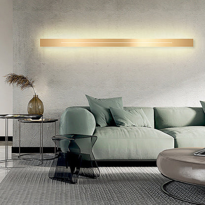 Modern LED Wall Light - LumièreGold | Karnz