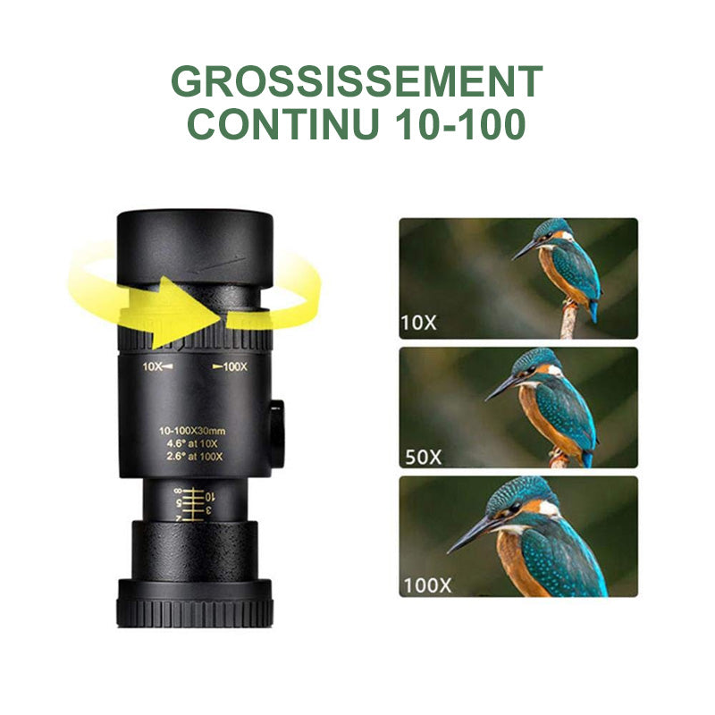 Super Zoom Monocular Telescope 4k | Bowlift