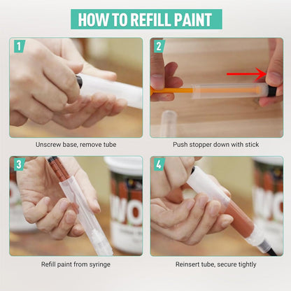 Skanto | Multifunctional Refillable Touch-Up Paint Pen Brush
