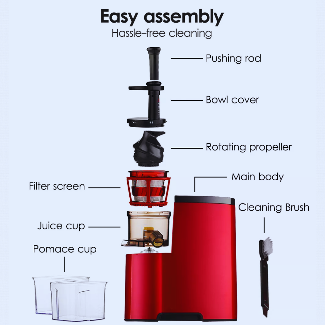 Skanto | Cold Press Slow Juicer – Enjoy Smooth, Pulp-Free Fresh Juice
