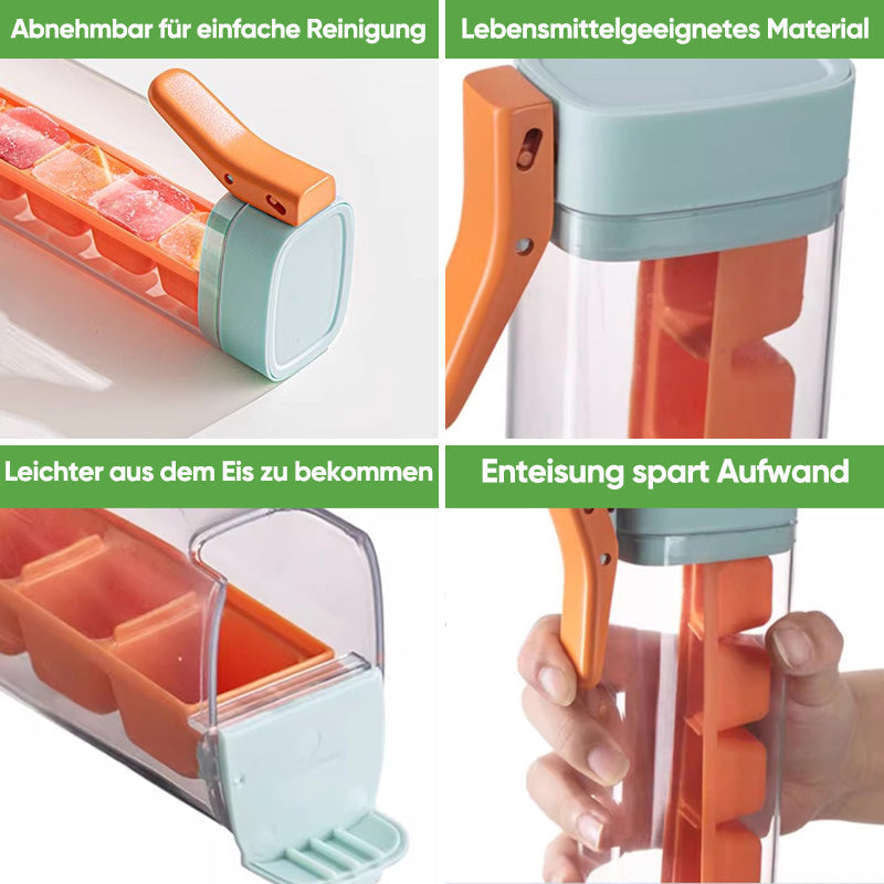 Ice cube tray for pressing | Karnz