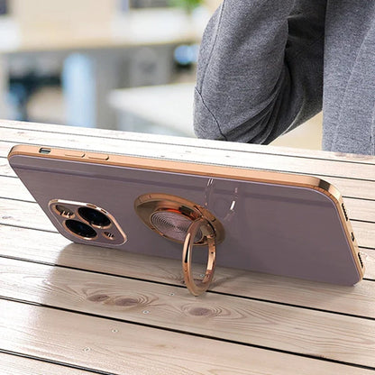 BowLift | Plated Case with Ring For iPhone