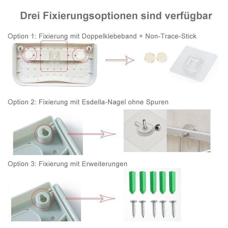 Shoe rack with integrated wall mount for wall mounting | Karnz